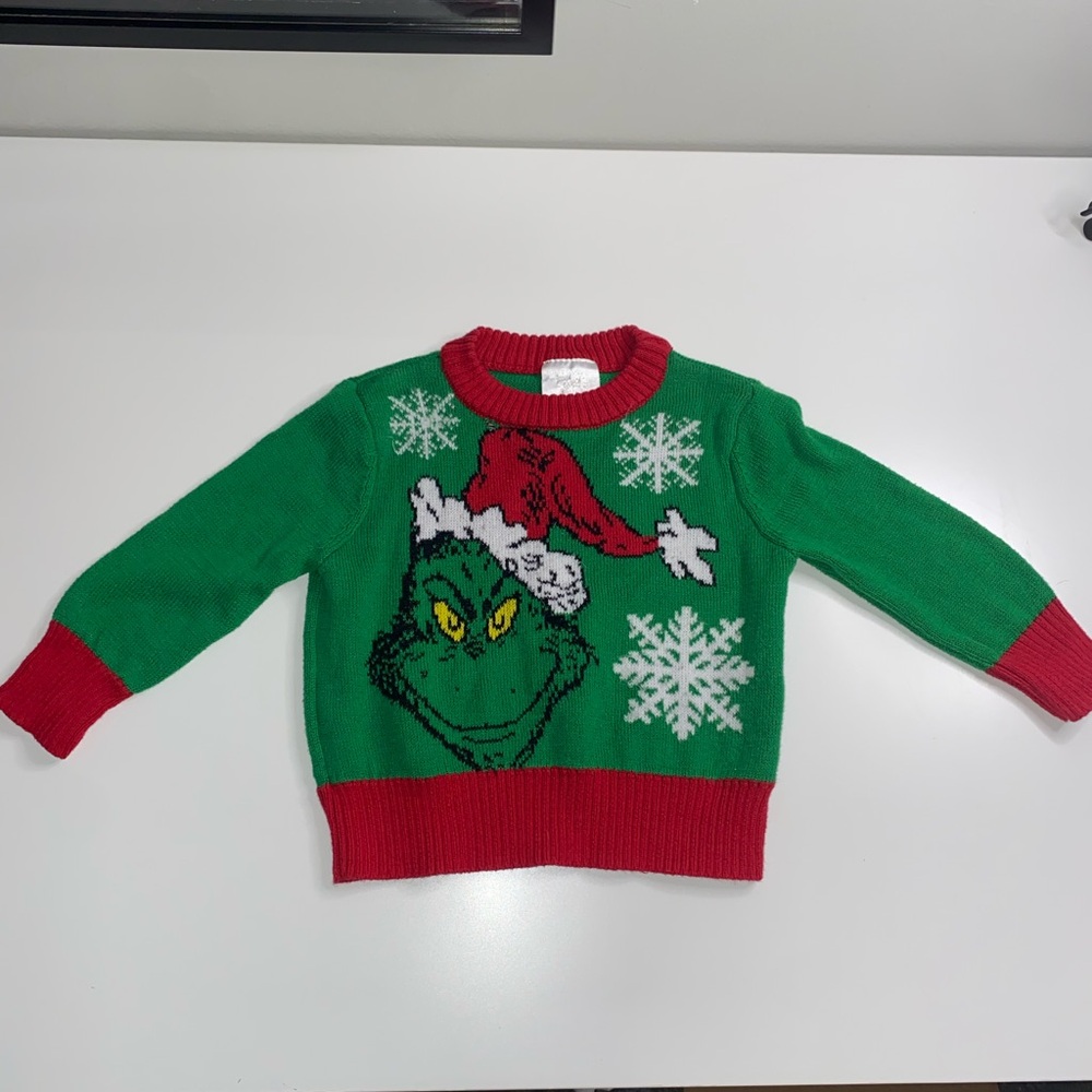 The Grinch Kids Christmas Sweater